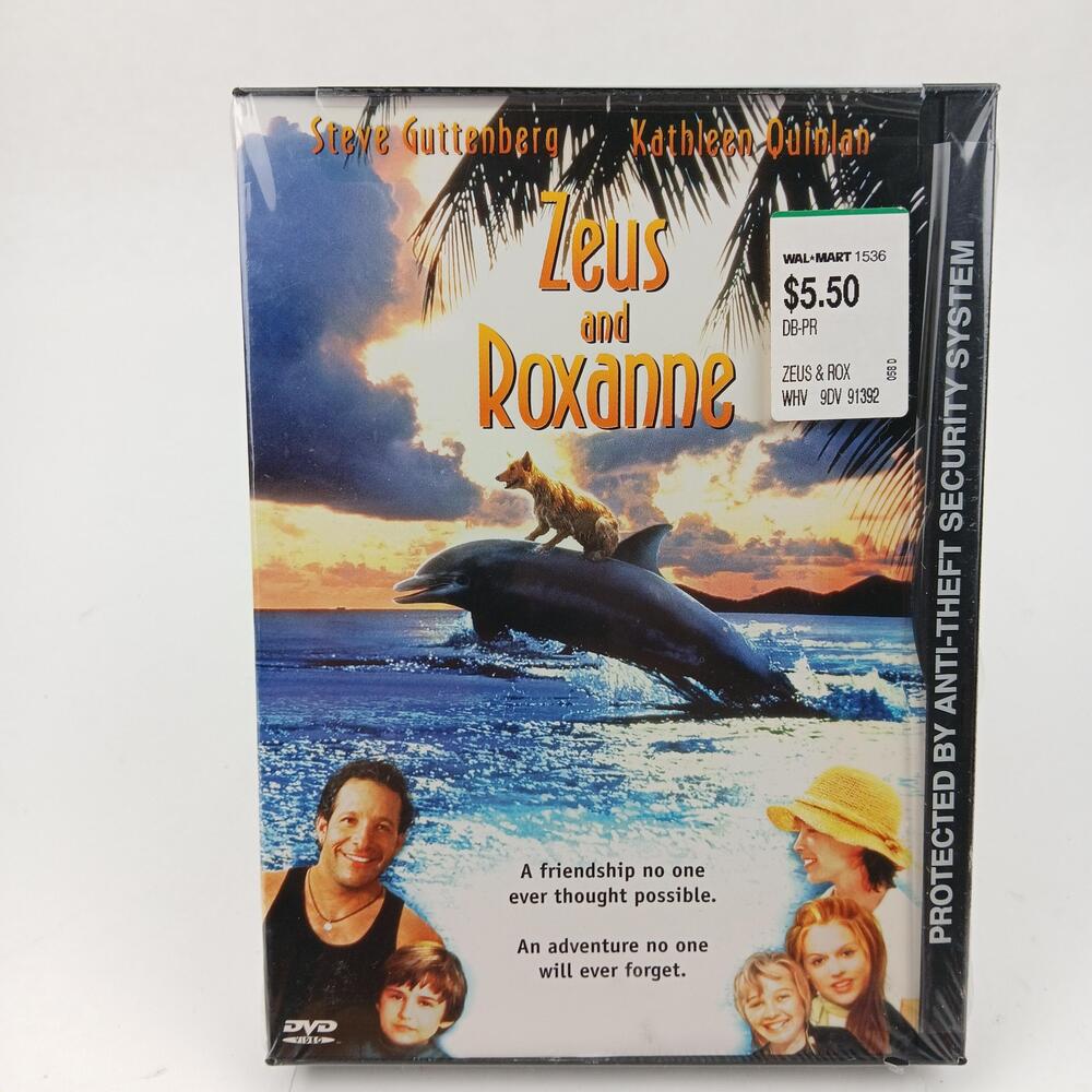 Zeus and Roxanne DVD Sealed 1997 Family Movie Steve Guttenberg Kathleen Quinlan